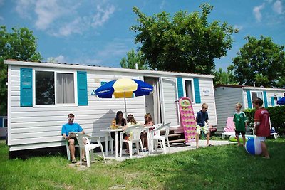 Mobilehome mit Klimaanlage und Wasserpark