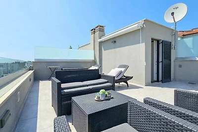 Ferienhaus mit Dachterrasse und schöner