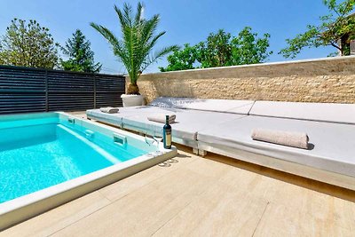 Ferienwohnung mit Terasse und Balkon