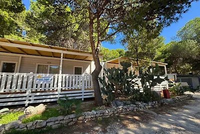 Mobilehome mit Klimaanlage, Terrasse und Pool