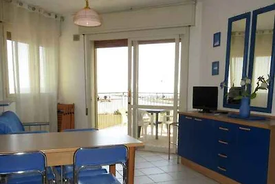 Ferienwohnung mit Balkon direkt am Strand