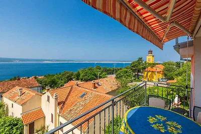 Ferienwohnung mit Balkon und Meerblick