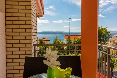 Ferienwohnung mit Balkon und Meerblick