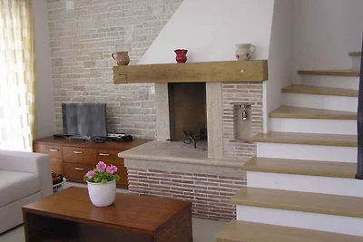Ferienhaus mit Pool und Klimaanlage