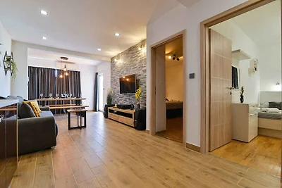 Ferienwohnung am Meer mit einem Balkon