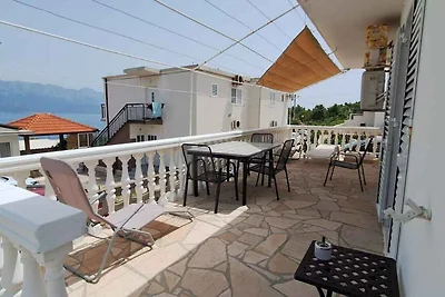 Ferienhaus mit Klimaanlage und Meerblick
