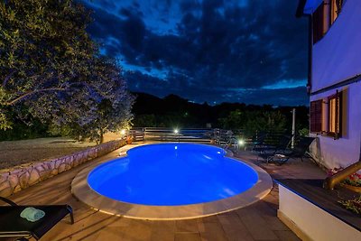 Ferienwohnung mit Meerblick und Pool