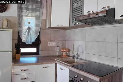 Ferienhaus mit Terrasse und grossen Garten