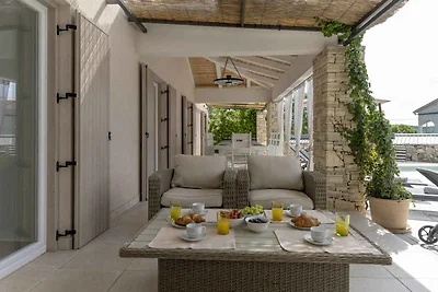 Ferienhaus mit Klimaanlage und Pool