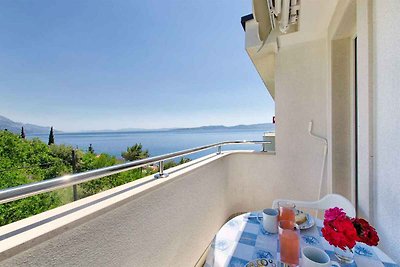 Ferienwohnung mit Balkon und Meerblick