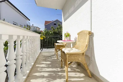 Studio mit Klimaanlage und Balkon in Vodice