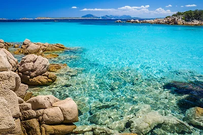 Ferienwohnung mit Gemeinschaftspool am Meer