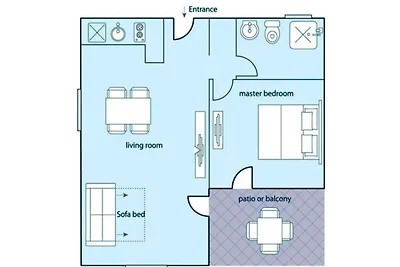 Ferienwohnung mit Klimaanlage und Pool