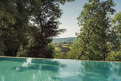 Ferienhaus mit Pool und Whirlpool