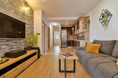 Ferienwohnung am Meer mit einem Balkon