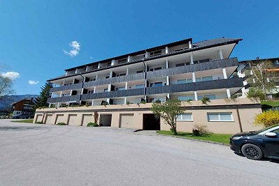 Ferienwohnung mit Blick über den Ort auf die