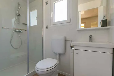 Mobilehome mit Terrasse am Pool