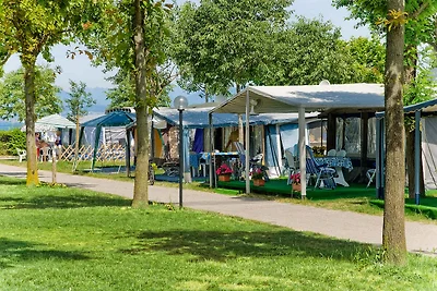 Mobilehome mit Klimaanlage, Terrasse und Pool