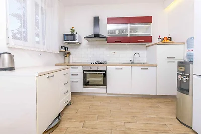 Komfortable Ferienwohnung Šimun mit Meerblick