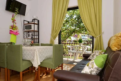 Ferienwohnung mit Balkon und Meerblick