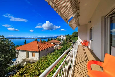 Ferienwohnung mit Balkon mit Meerblick