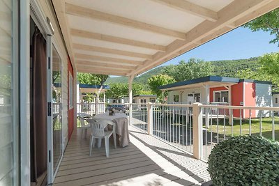 Mobilehome mit Terrasse, Klimaanlage und Pool