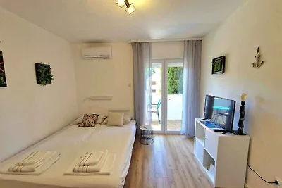 Gemütliches Studio in Novalja mit Blick ins