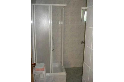 Ferienwohnung mit Gartendusche