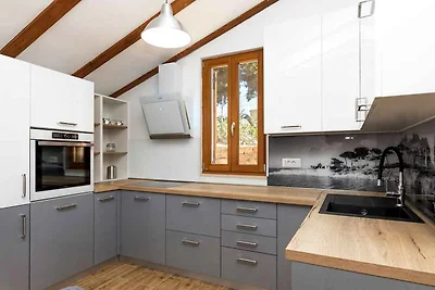 Ferienhaus mit Terrasse und Grill