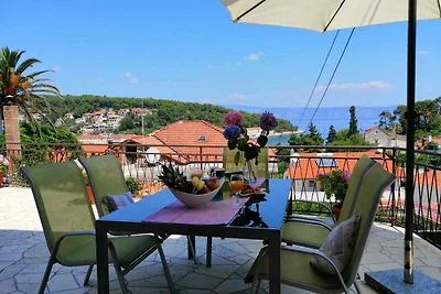 Ferienwohnung mit Balkon und Meerblick