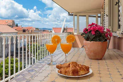 Ferienwohnung mit Klimaanlage und Meerblick