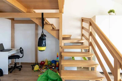 Ferienwohnung mit Meerblick vom Balkon