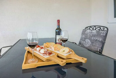 Ferienwohnung mit Garten und 400 m vom Strand