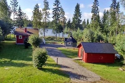 Ferienhaus mit Strandsauna am See und eigenem