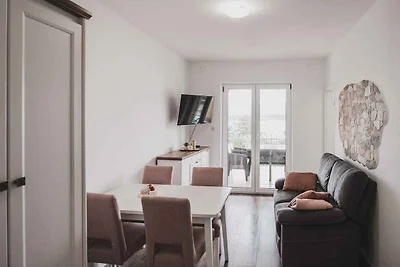 Ferienwohnung mit Meerblick, Klimaanlage und 