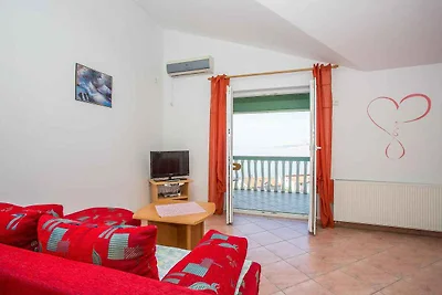 Apartment mit 1 Schlafzimmer, Meerblick und G