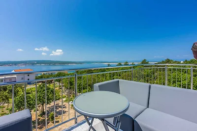 Ferienwohnung mit Balkon und Panoramablick