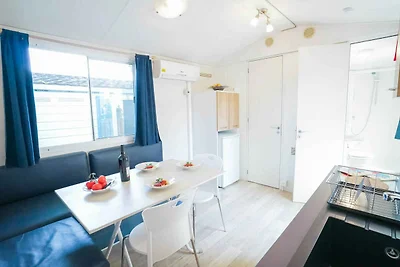 Mobilehome mit Klimaanlage, Terrasse und Pool