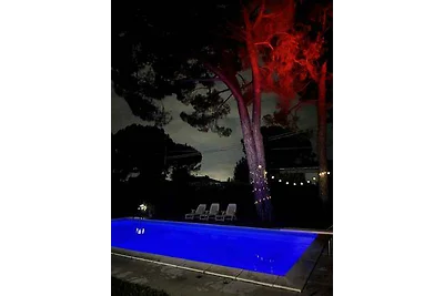 Ferienhaus mit Terrasse und Pool