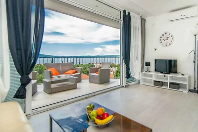 Ferienwohnung mit einem Balkon mit Blick auf 