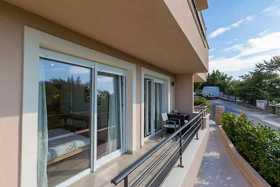 Ferienwohnung mit Meerblick, Whirlpool und