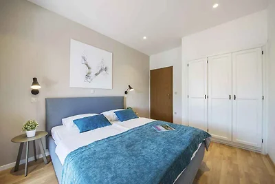 Ferienwohnung mit Balkon und Meerblick