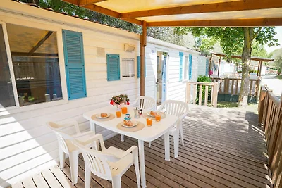 Mobilehome mit Klimaanlage, Terrasse und Pool