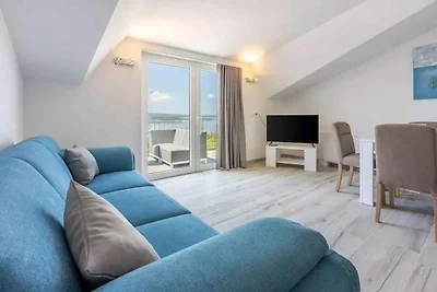 Ferienwohnung mit Balkon und Panoramablick