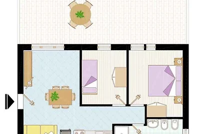 Ferienwohnung mit Pool