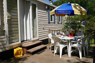 Mobilehome mit Terrasse und Klimaanlage