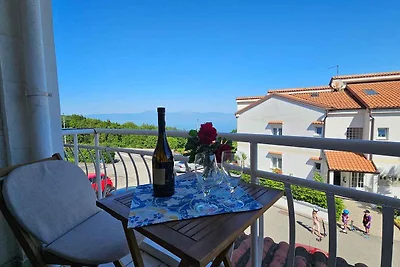 Ferienwohnung mit Balkon und Meerblick