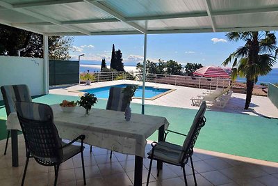 Ferienhaus mit Meerblick und Pool