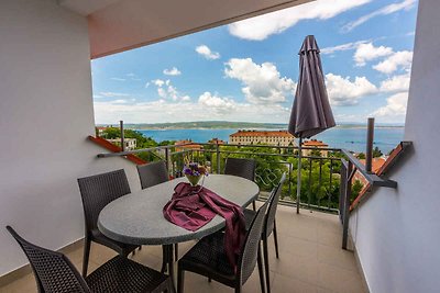 Ferienwohnung mit Terrasse und Meerblick