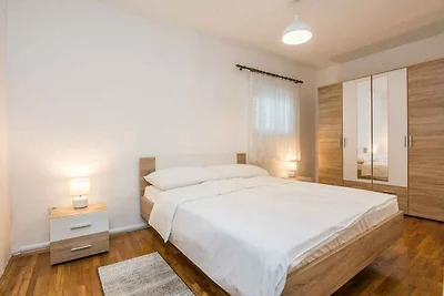 Ferienwohnung mit Garten und 400 m vom Strand